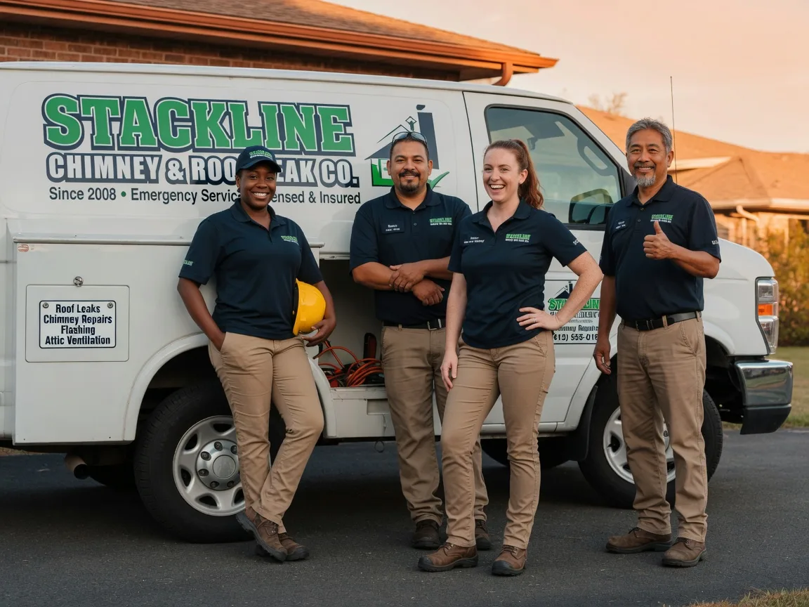 Chimney flashing repair company in Talmage, KS